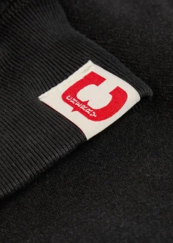Zip-up cotton sweatshirt