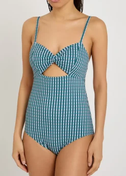 Zoe gingham swimsuit
