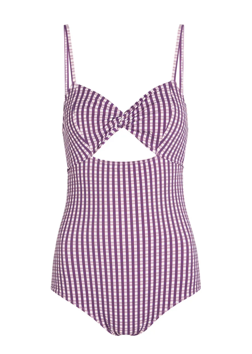 Zoe gingham swimsuit